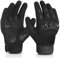 WESTWOOD FOX Guantes de Motocicleta para Hombres y Mujeres, Guantes de Motocicleta Transpirables para Pantalla táctil, Guantes de Motocross, Ciclismo, ATV MTB (Negro, XL)