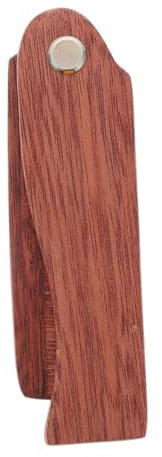 Healeved Hochwertiger Schnurrbartkamm Aus Holz Kompakter Faltbarer Bartkamm Für Die Tasche Styling-haar-accessoire Perfekt Für Zuhause Und Unterwegs