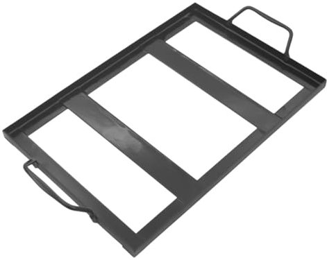VINTORKY 1pc Barbecue Salz Platte Rack Restaurant Eisen Emaille Grill Rack Für Salz Platte