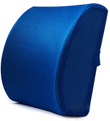 Wkldjf Memory Foam Lumbal Pillow Für Auto Rückenstütze Kissen Mit Netzabdeckung Für Autositz