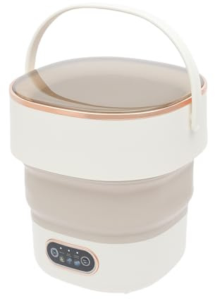 Mini lavatrice portatile pieghevole da viaggio e da campeggio con 3 modalità, ideale per biancheria intima e piccoli indumenti