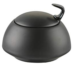 Rosenthal TAC Gropius Black Zuckerdose 6 P.
