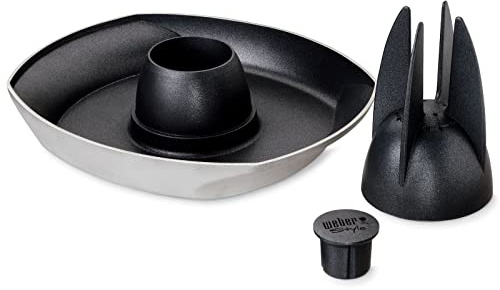 Weber 6731 Style Geflügelhalter, Silber