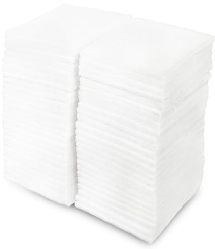 LTWHOME Polyester Filterschwamm Passend für Juwel Jumbo/BioFlow 8.0 Filter/XL(50 Stück)