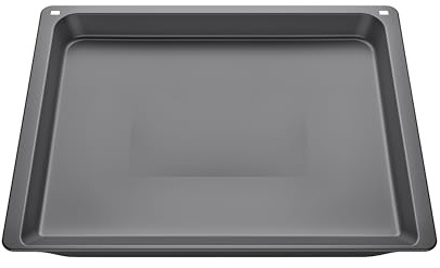 Siemens Universalpfanne 38 x 455 x 375 mm non-stick HZ532010 | Kein Einfetten oder Backpapier erforderlich, Stahl emailliert, Passt in einen Backofen (60 cm)