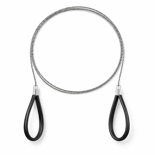Alomejor Scie à Chaîne Portative Légère et Maniable pour Camping Randonnée - Outil de Coupe Compact et Puissant pour Activités en Plein Air