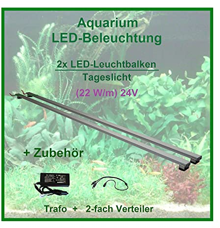 Aquarium Spezial LED-Beleuchtung 60 cm, LED-Leuchtbalken für Pflanzenaquarien