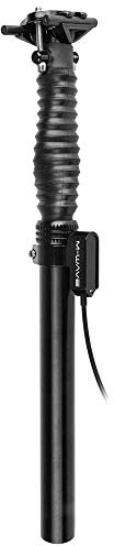 M-Wave SP110-ADJ Sattelstütze, höhenverstellbar durch Hebel, aus Aluminium, schwarz