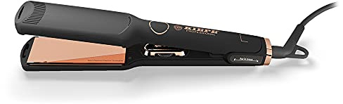 Kiepe Fer à lisser professionnel Pure Rose Gold avec affichage numérique et plaque titane. Taille L