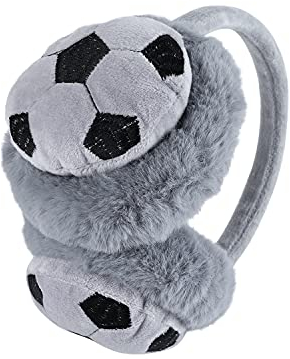 Ohrenschutz Fußball Ohrenschützer Verstellbar Weich Ohrenwärmer Einfarbig Plüsch Earmuffs Kinder Mädchen Ohrenwärmer Warm Halten Earband Winter Fahrrad Ohrwärmer Gemütlich Earwarmer Outdoor