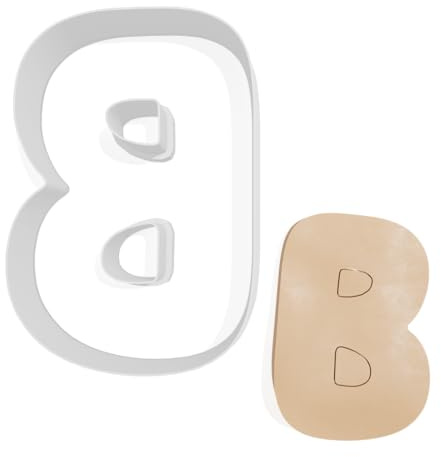 Letter B Cookie Cutter - 3 Sizes