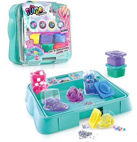 So Slime Sensations Mix’In Sensations 3 in 1 ASMR Desk, Blue