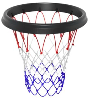 Tragbares Basketballnetz, Basketballkorbnetz, 2024 Upgrade, robuster Basketball, einfach zu installieren, Netz-Ersatz