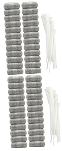 DOITOOL 48stücke Waschmaschinenfilter Mit Kabelbindern Effektive Von Schmutz Haaren Und Fusseln Für Ihre Wäsche