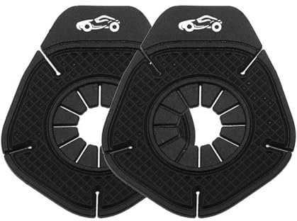 Wilgure 2 piezas limpiaparabrisas cubierta escombros hojas a prueba de polvo manguito limpiaparabrisas coche brazo agujero cubiertas la mayoría de los vehículos