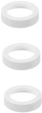 Cabilock 3st Zubehör Für Thermosflaschen Siegelring Zubehör Für Isolierflaschen Dichtungsring Für Vakuumflaschen Dichtring Für Isolierbehälter Flaschendichtring Flaschenring Gummi Weiß