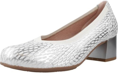 PITILLOS - Zapato salón en Piel 10460 para: Mujer Color: Plata Talla: 36