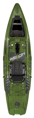 Wilderness Systems Recon 120 - Sit on Top Fishing Kayak - 360 Degree ACES seat - 12 ft - Ranger Green