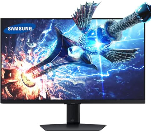 Samsung 27 Odyssey 4K UHD Gaming Monitor | 144Hz 1ms, Fast IPS | G-Sync Compatible, FreeSync Premium | HDR400 Colors | Black Equalizer, Adjustable Stand (27-inch)