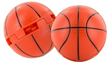 Sneaker Balls Schuh-Deodorizer & Frischhaltekugeln, Geruchsentferner für Schuhe/Sporttaschen, Klein 3,8 cm Durchmesser, Schnelle Drehaktion, Langanhaltender Duft - Basketball