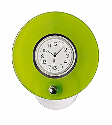 OFFORM DESIGN Badezimmer-Uhr mit Saugnapf Kunststoff-Rahmen Ø 70 mm Uhrwerk Ø 36 mm Nr.4782