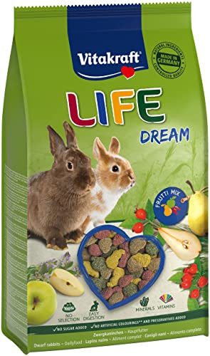 VITAKRAFT Life dream dwarf rabbits 600gr - Rodents feed