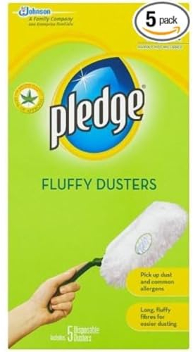 pledge Duster Refills - Pick Up Dust, Dirt and Lint with a Few Effortless Swipes, Pack of 4x5 refills