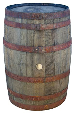 Originales schottisches Whiskyfass, Eichenfass, Holzfass, Whisky Fass, Schnapsfass - 190L (Naturbelassen)