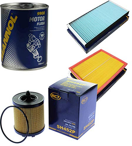 Original SCT Inspektionspaket Filter Set + Motor Flush Motorspülung 11585935