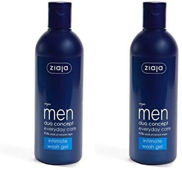 Ziaja MEN Gel de higiene íntima para hombre (Paquete de 2)