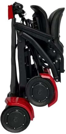 Automatic Folding Mobility Scooter Auto Folding Electric Portable Travel Scooter Mobility Chair 250W Motor 20 KM Removable Battery Remote Control New