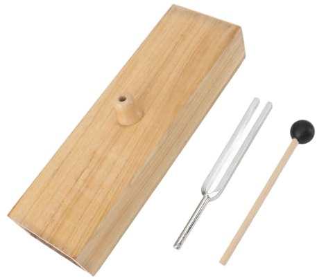 256Hz Stimmgabel, Aluminiumlegierung mit Silikonhammer und Wartungswerkzeug, für das tägliche Vergnügen, nicht medizinisches Gerät, bietet präzisen Frequenzgang