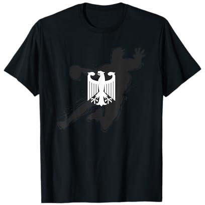 Handball Deutschland Trikot Handballspieler Handballspiel T-Shirt