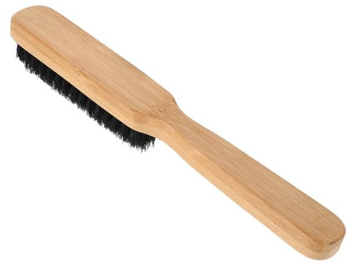 Ipetboom Wildschweinborsten Bartbürste Für Männer Borstenbürste Zur Bartpflege Bartformungsbürste Mit Holzgriff Bartglättungsbürste Für Reise Und Taschengebrauch