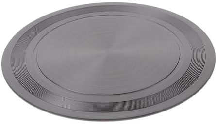 Alipis Placa de Conducción de Calor Redonda de Bandeja de Descongelación Rápida para Cocina de Gas Difusor de Llama Que Protege Ollas y Utensilios de Cocina