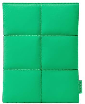 Comfyable Housse de Tablette de 7 à 8, Compatible avec iPad Mini 7 2024 A17 Pro, Mini 6 2021 A15, étui de Transport matelassé pour Homme et Femme, Vert