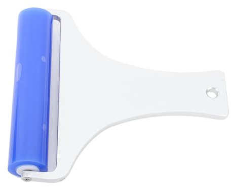 ViaGasaFamido Rullo Antipolvere Manuale in Silicone, Levapelucchi Riutilizzabile con Manico in Alluminio per Vestiti, di Animali Domestici, Seggiolini Auto, Strumento di Pulizia Efficiente (10 cm)