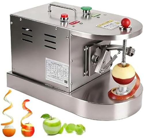 Pelador automático de limón, máquina peladora de naranja, altura y grosor ajustables, 500 piezas por hora, uso comercial en cocina
