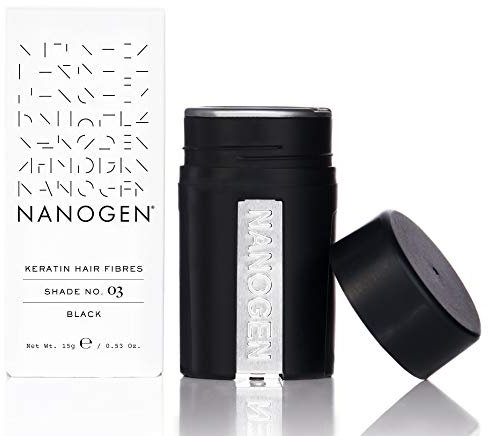 Nanogen Nanofibres 15 G Noir Poudre de cheveux