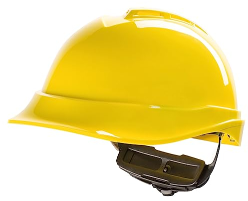 MSA V-Gard EN397 – Casco de seguridad para trabajo, Azul
