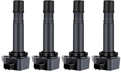 ECCPP Set of 4 Ignition Coils Pack for Civic for Honda L4 1.8L 2006-2011 Replacement for UF582 C1580 5C16371788393 RNAA01 IC662