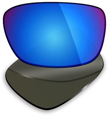 Mryok Verres de rechange pour Oakley Drop Point - Options, Polarisé, bleu glace., Taille unique