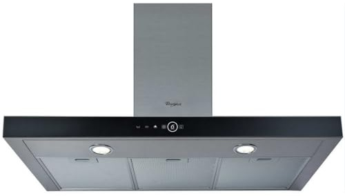 Hotte Décorative Murale 90cm 69db 713m3/h Inox/noir - AKR759/1IX