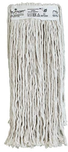 MOP MOCIO PROFESSIONALE IN COTONE GR.400 PER ATTACCO A PINZA 10 PEZZI