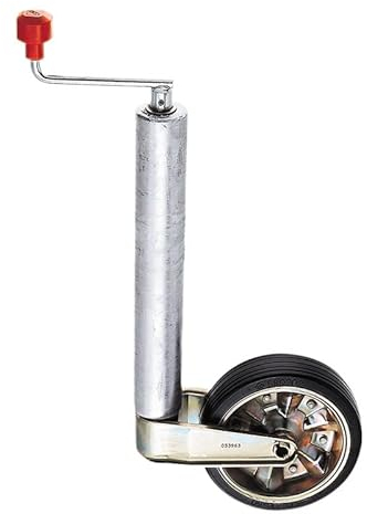 mb-m® 902488 AL-KO 243888 Stützrad Ø 60mm 500 kg Stützlast Profi starr PKW Anhänger Wohnwagen