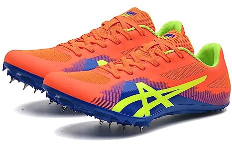 StoyRb Leichtathletik-Spike-Schuhe, Laufschuhe, Sprint-Schuhe, Leichtathletik-Schuhe, atmungsaktiv, leicht, professionelle Sportschuhe,A,38
