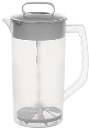 LOVIVER Mixing Pitcher for Drinks Kitchen Equipment Dinnerware Easy to Clean Multi Purpose Sturdy Kitchen Supplies Beverage Container