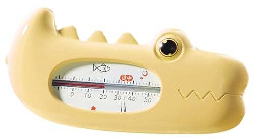 Proypiax Badewannenthermometer für Babys,Baby-Wasserthermometer für die Badewanne | Schwimmende Thermometer in Krokodilform Baby-Badethermometer,Lustiges Badetemperatur-Spielzeug für Kinder,