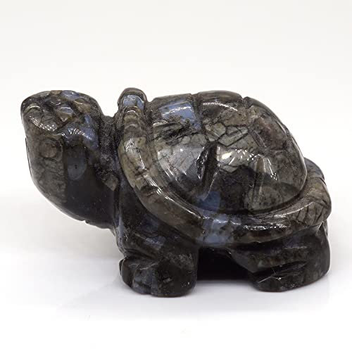Home Collections 3,8 cm Schildkrötenstatue, natürlicher Edelstein, Kristall, Tierfiguren, Steine, Dekoration, Großhandel (Rhyolith)