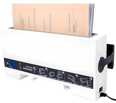 STWBHW Thermo-Cinch-Bindegerät, 12-Zoll-Thermo-Buchbinder, Buchbinder mit 280 Blatt Kapazität for DIY-Notizbuch, Journal, Fotodokument, integrierte Kühlfunktion